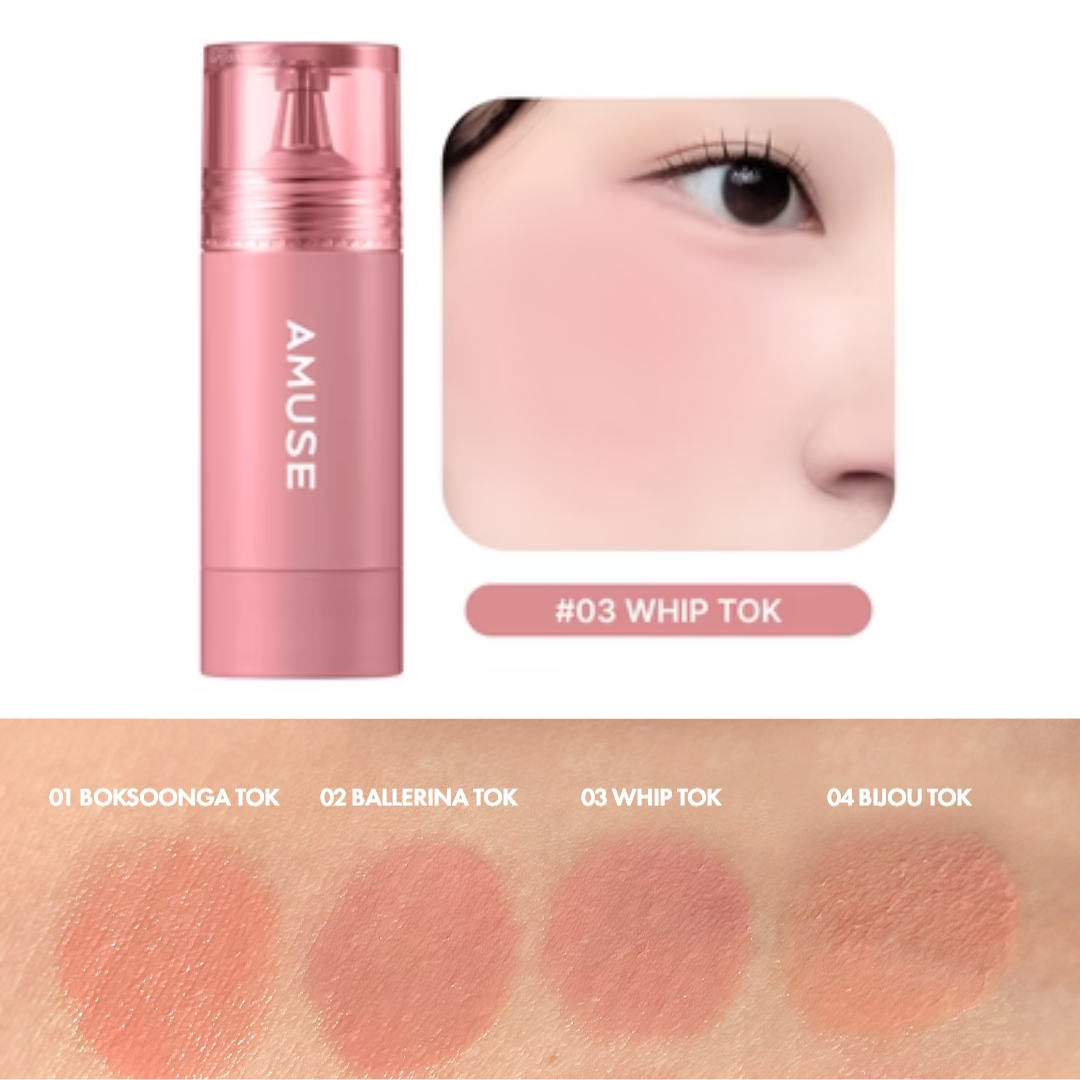 AMUSE Cheek TokTok Liquid Blush - 5.5ml
