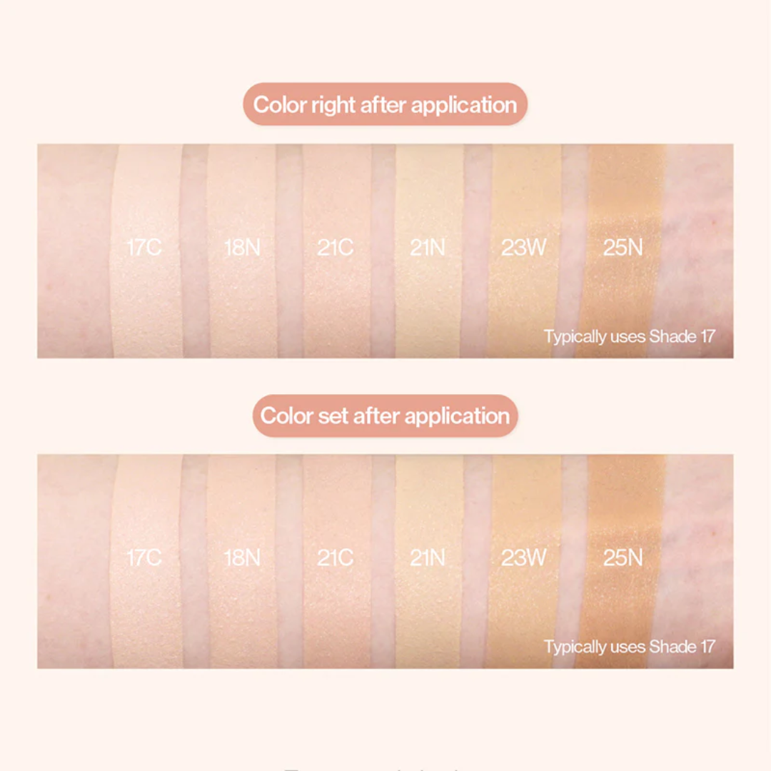 Unleashia Babe Blue Cushion Foundation SPF40 PA++