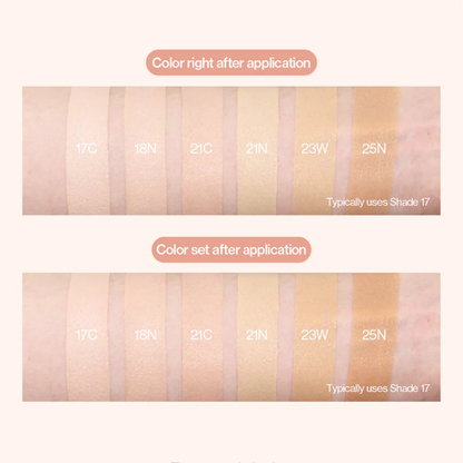 Unleashia Babe Blue Cushion Foundation SPF40 PA++