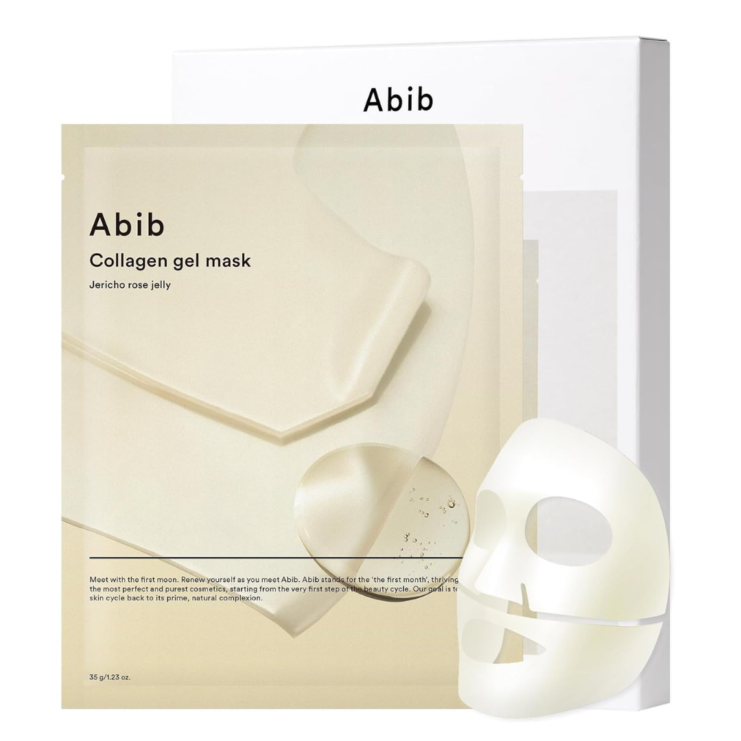 ABIB Collagen Gel Jericho Rose Jelly Face Mask (To Keep Skin Hydrated & Elastic) - 10p