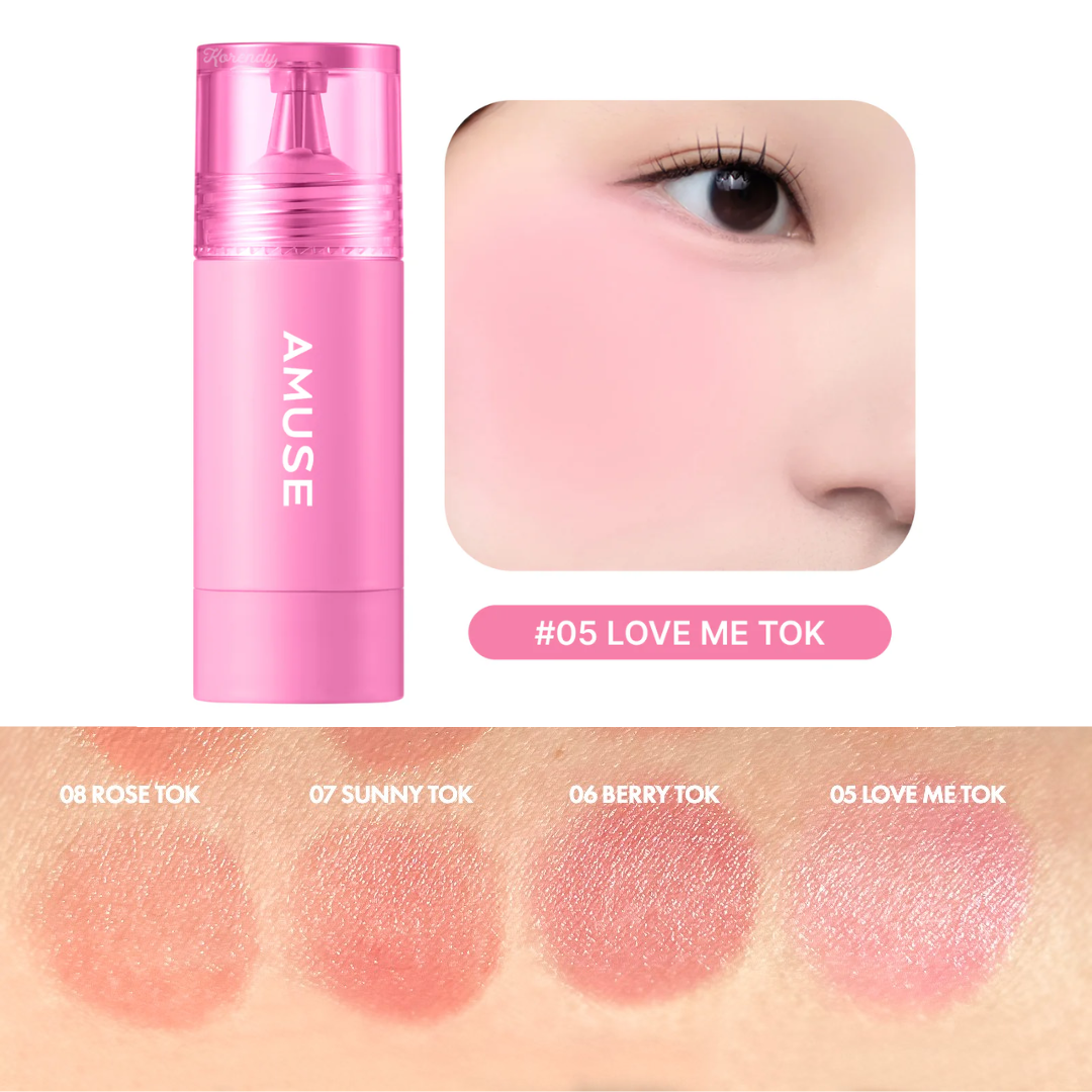 AMUSE Cheek TokTok Liquid Blush - 5.5ml