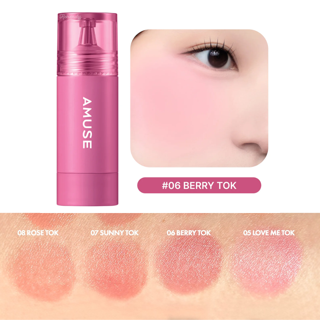 AMUSE Cheek TokTok Liquid Blush - 5.5ml