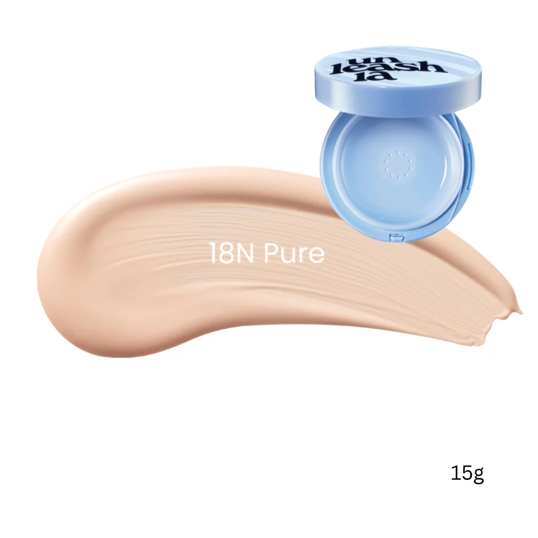 Unleashia Babe Blue Cushion Foundation SPF40 PA++