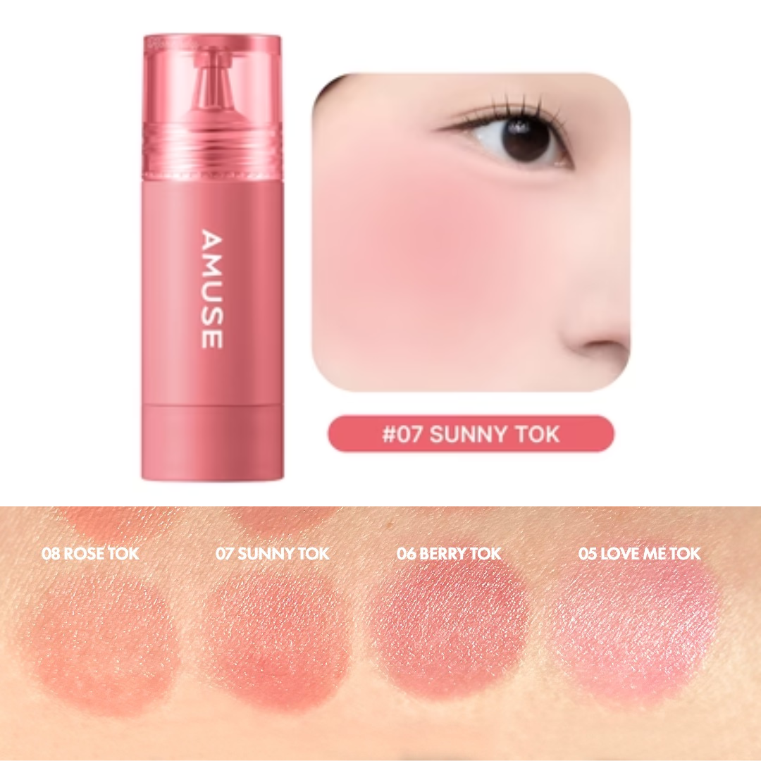 AMUSE Cheek TokTok Liquid Blush - 5.5ml
