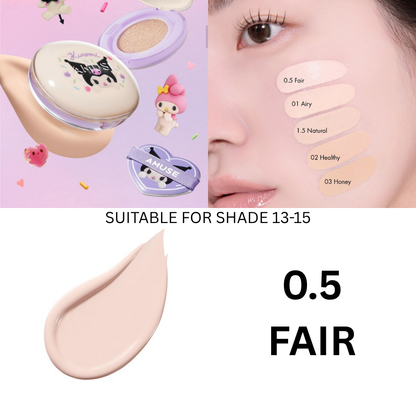 [Kuromi] Jelly Master Cushion Foundation 0.5