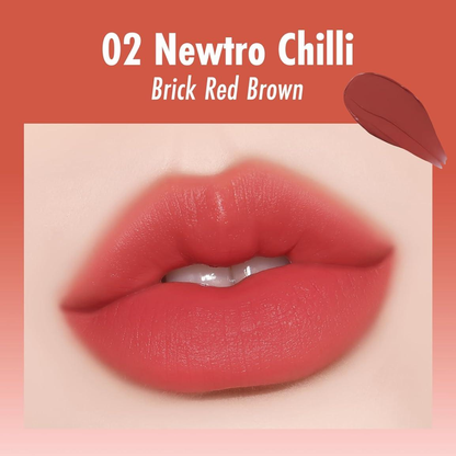 PEACH C Blurry Filter Lip & Cheek Tint - Buttercream Matte Lip Tint blurring effect - 5 Colours