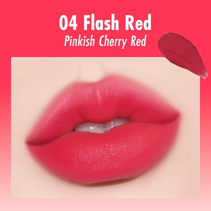 PEACH C Blurry Filter Lip & Cheek Tint - Buttercream Matte Lip Tint blurring effect - 5 Colours