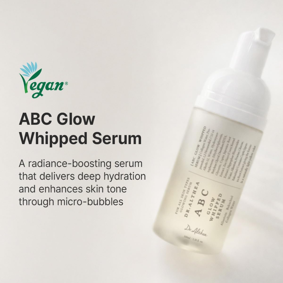 DR. ALTHEA ABC Whipped Serum | Radiance Boost | Makeup Adhesion