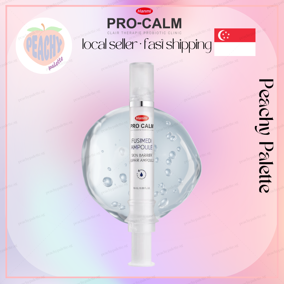 [HANMI] Pro-Calm | FUSIMEDI Ampoule | Skin Barrier Repair Ampoule with Panthenol + Probiotic Complex