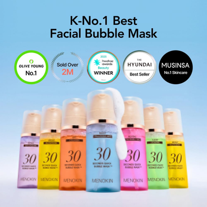MENOKIN - CLEAR 30 Seconds Quick Bubble Mask(95ml)