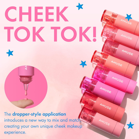 AMUSE Cheek TokTok Liquid Blush - 5.5ml