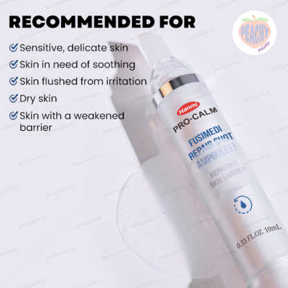 [HANMI] Pro-Calm | FUSIMEDI Ampoule | Skin Barrier Repair Ampoule with Panthenol + Probiotic Complex