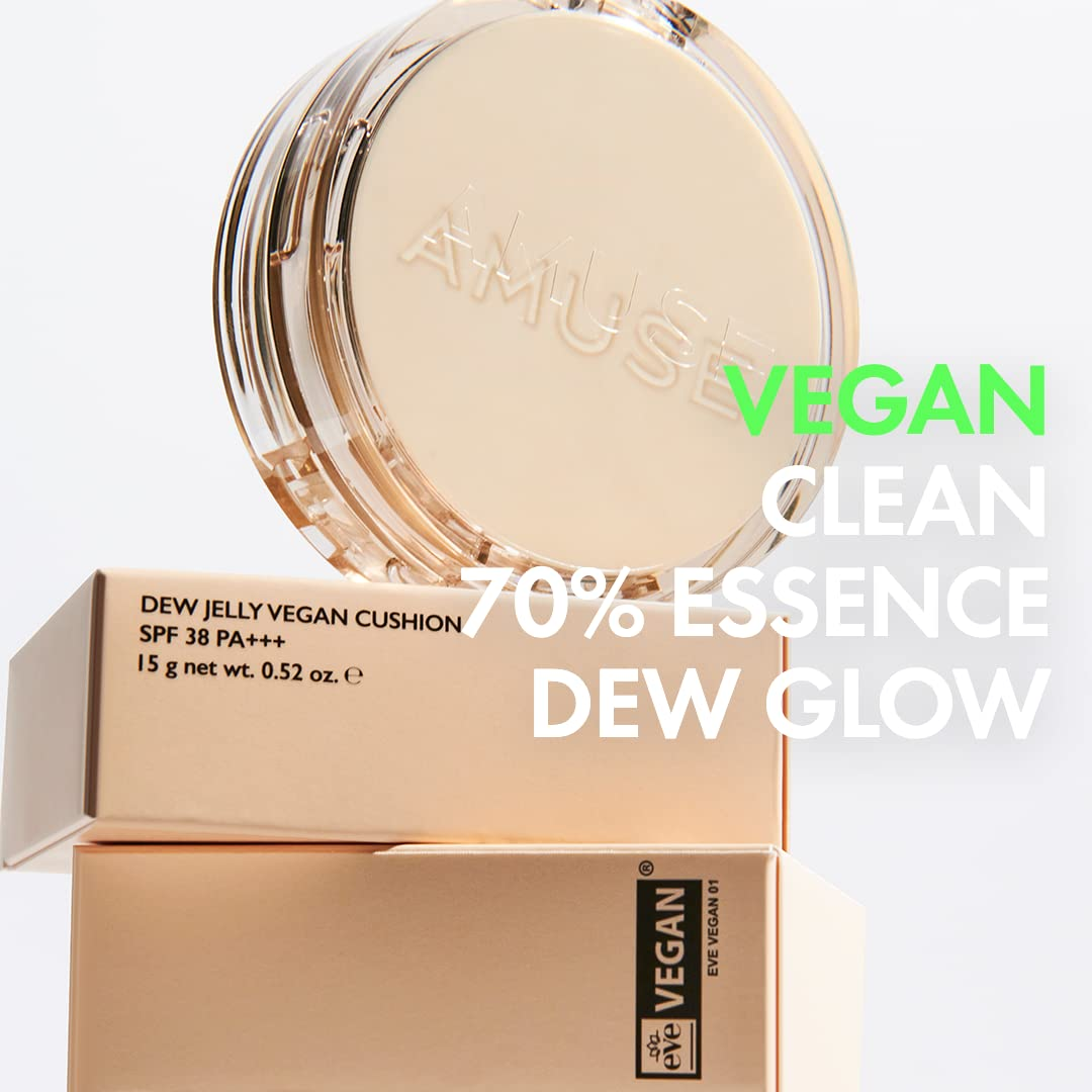 AMUSE Dew Jelly Master Vegan Cushion Foundation - 15g
