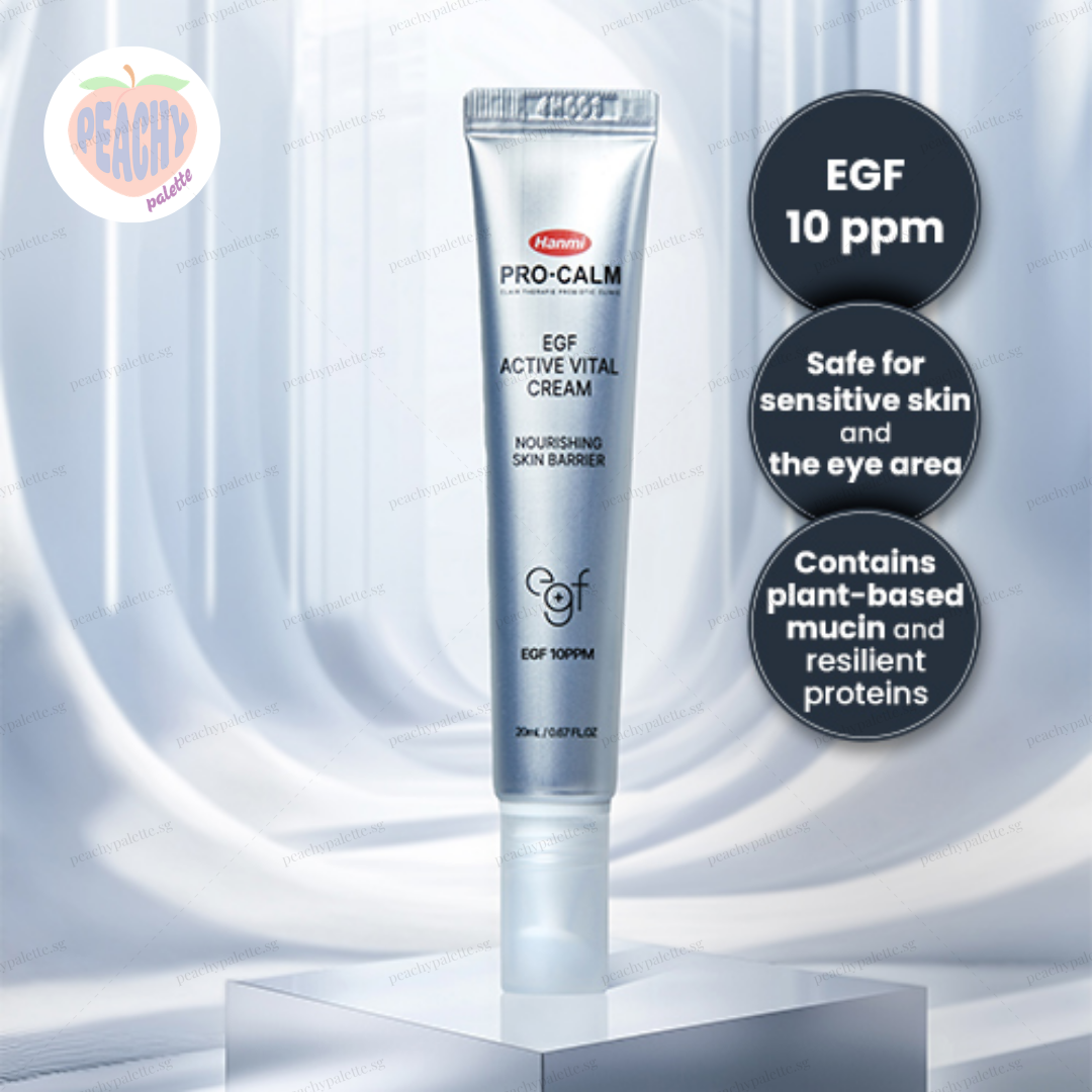 [Hanmi] Pro-Calm EGF Active Vital Repair Cream & EGF Sun Cream - Nourishing Skin Barrier
