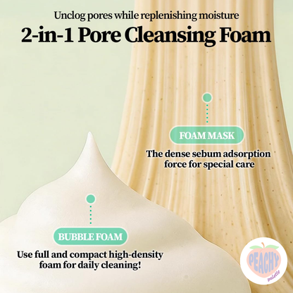 [ShionLe] Laminaria Ampoule Cleansing Foam | Deep Cleansing Foam Sebum Care Dense Foam Cleanser