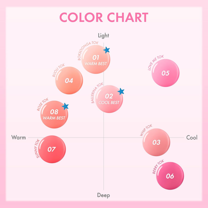 AMUSE Cheek TokTok Liquid Blush - 5.5ml