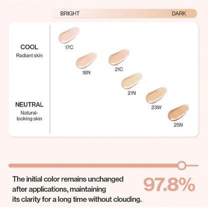 Unleashia Babe Blue Cushion Foundation SPF40 PA++
