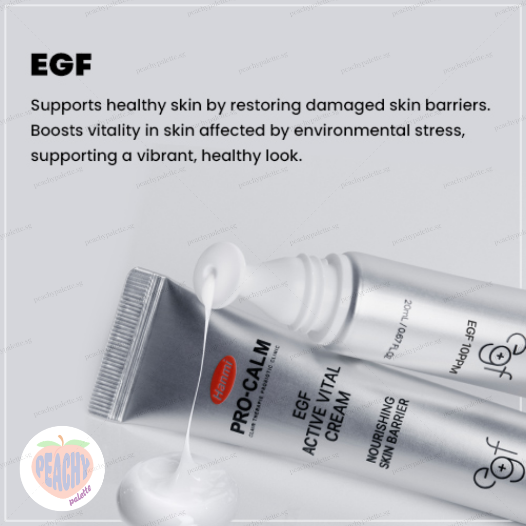 [Hanmi] Pro-Calm EGF Active Vital Repair Cream & EGF Sun Cream - Nourishing Skin Barrier