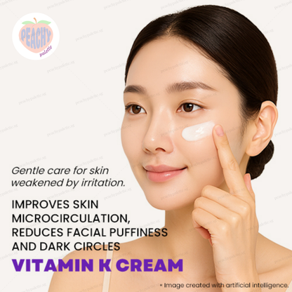 [HANMI] pro-calm red x cream 18ml – 3% vitamin k, dark circle care & puffiness soothing after-care