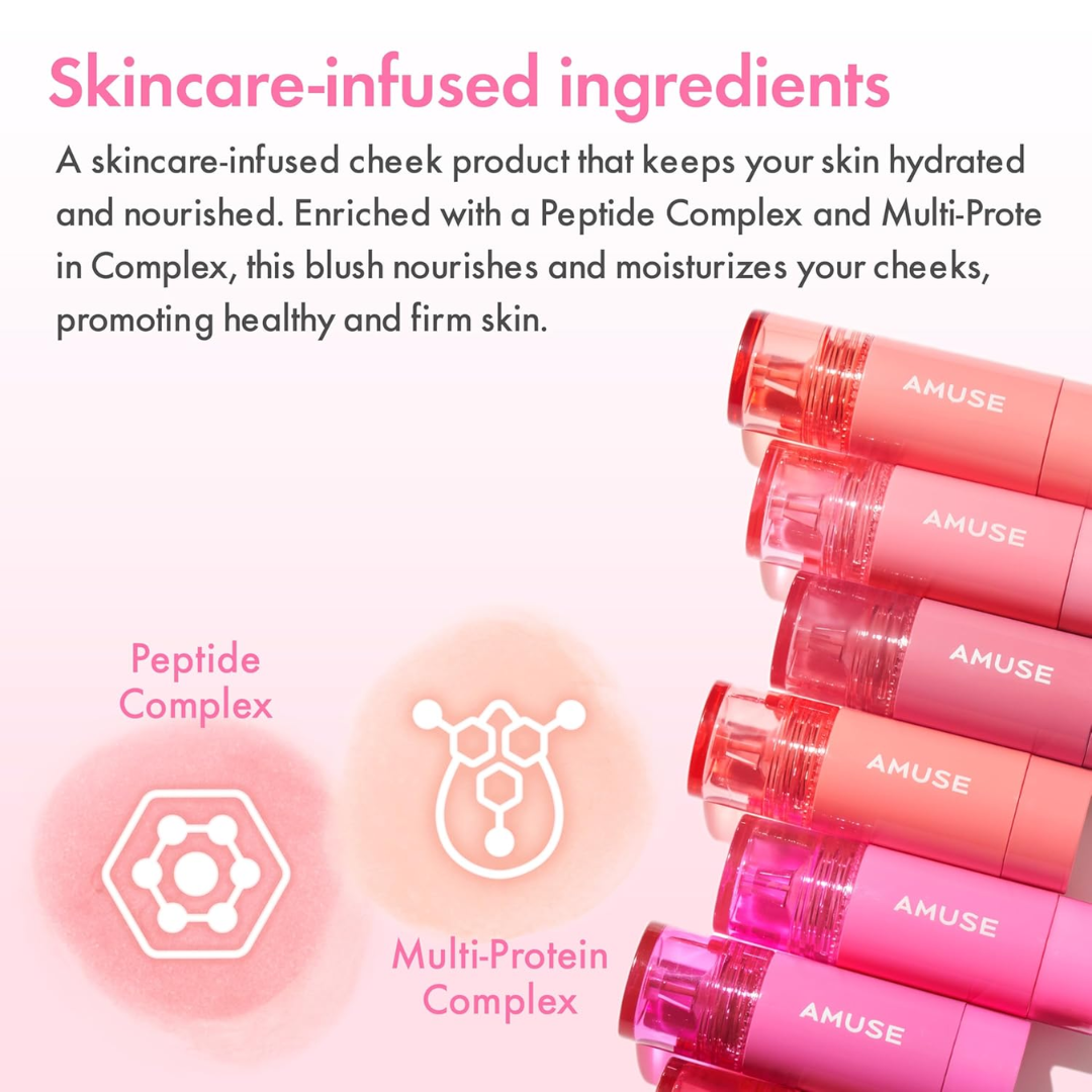 AMUSE Cheek TokTok Liquid Blush - 5.5ml
