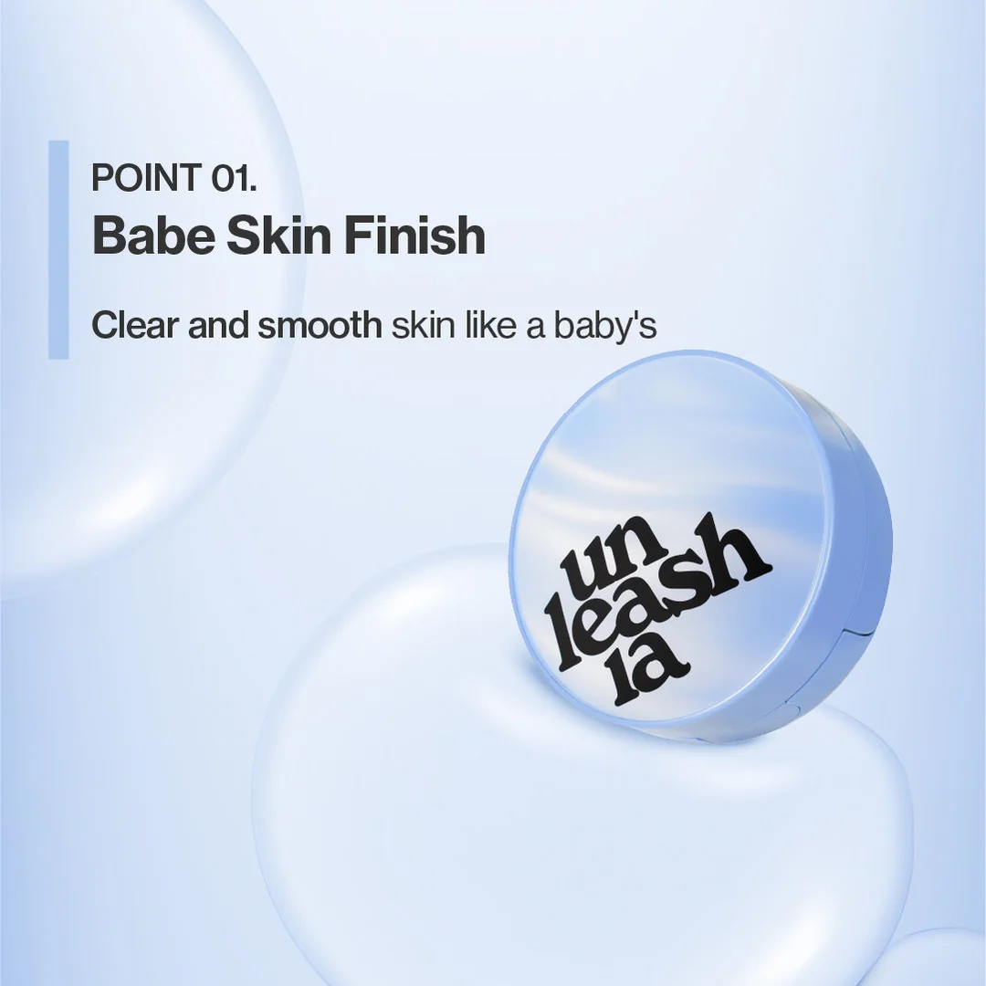 Unleashia Babe Blue Cushion Foundation SPF40 PA++