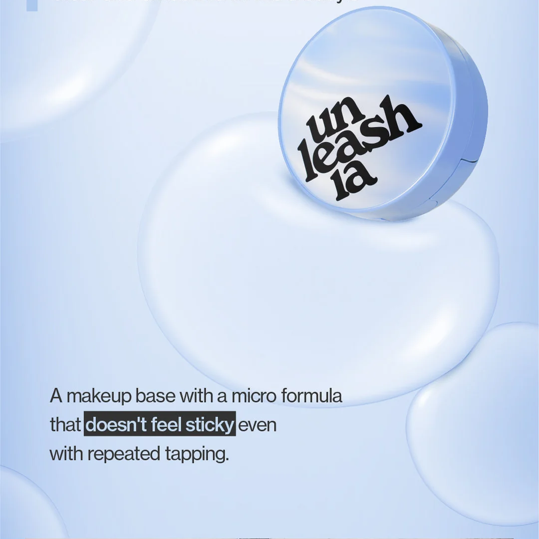 Unleashia Babe Blue Cushion Foundation SPF40 PA++