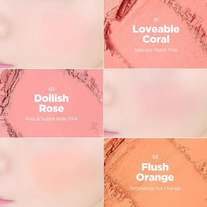 Lilybyred Luv Beam Cheek - Hydrating Smooth Radiance with Matte Satin Finish