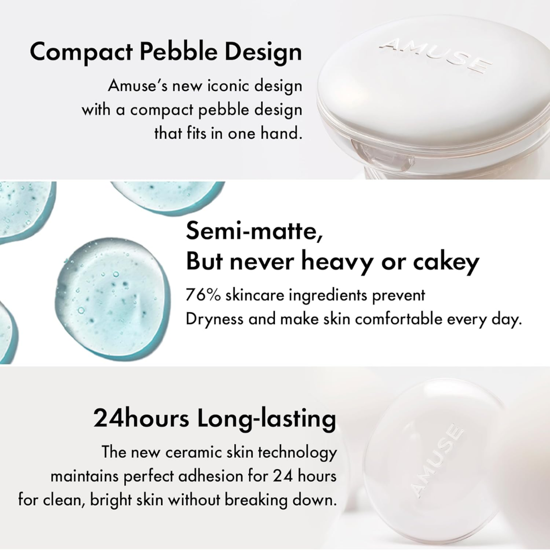 AMUSE Ceramic Skin Perfector Cushion SPF40 PA+++