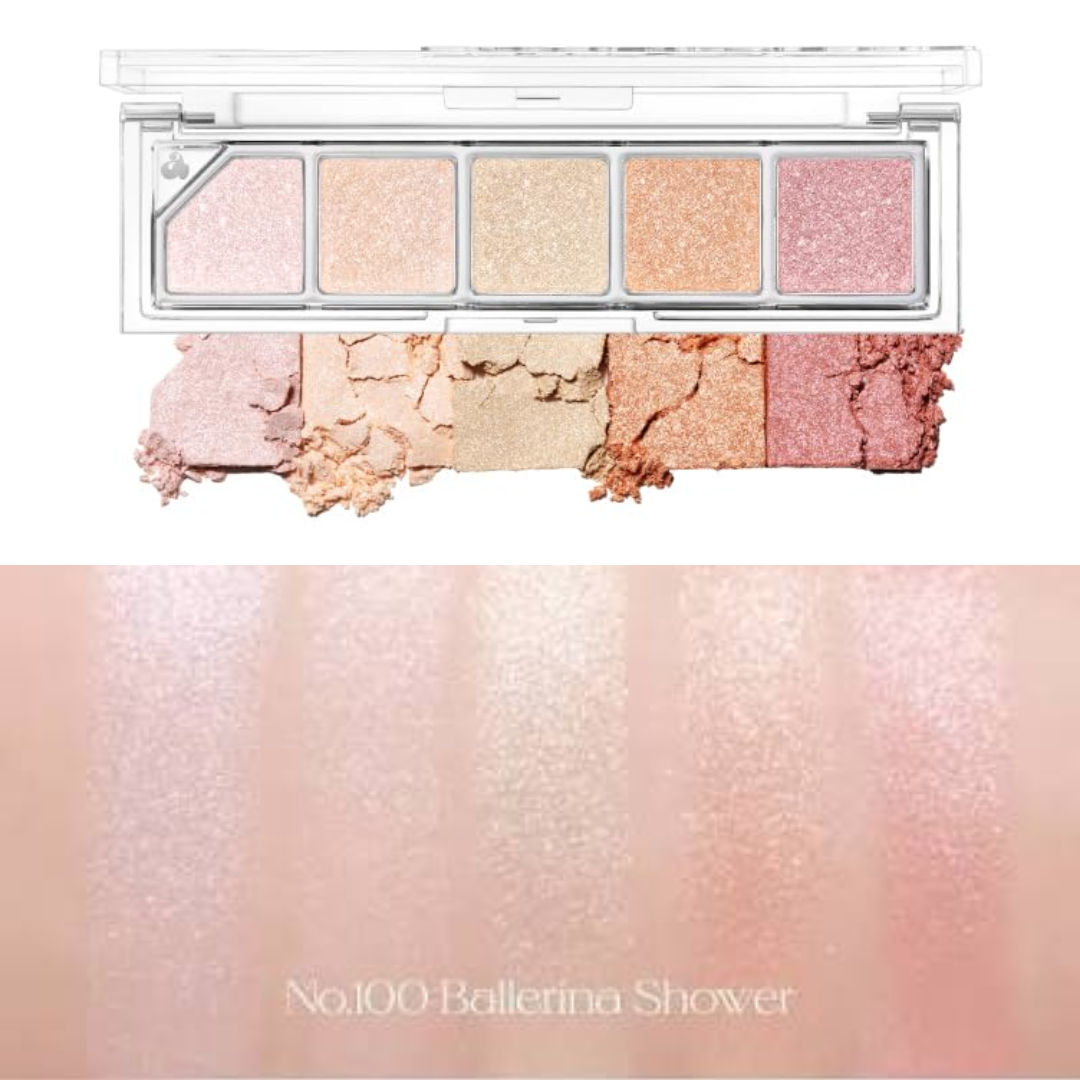 Unleashia Mood Shower Face Palette - Ballerina & Ballerino