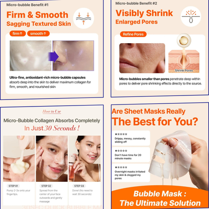 MENOKIN - CLEAR 30 Seconds Quick Bubble Mask(95ml)