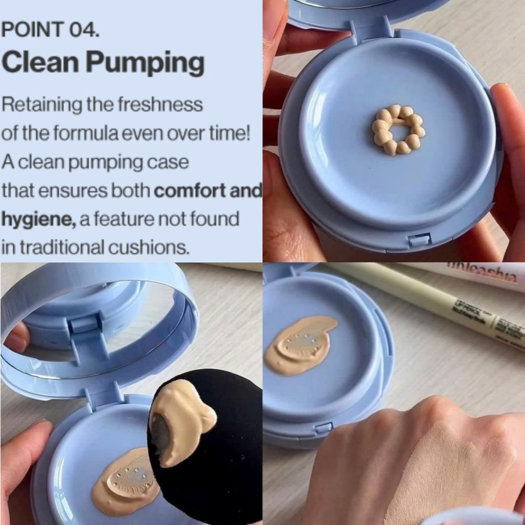 Unleashia Babe Blue Cushion Foundation SPF40 PA++