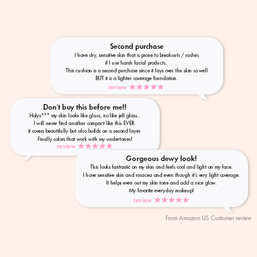 AMUSE Dew Jelly Master Vegan Cushion Foundation - 15g