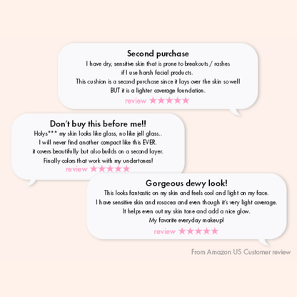 AMUSE Dew Jelly Master Vegan Cushion Foundation - 15g