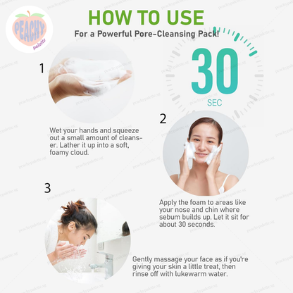 [ShionLe] Laminaria Ampoule Cleansing Foam | Deep Cleansing Foam Sebum Care Dense Foam Cleanser
