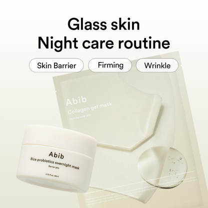 ABIB Collagen Gel Jericho Rose Jelly Face Mask (To Keep Skin Hydrated & Elastic) - 10p