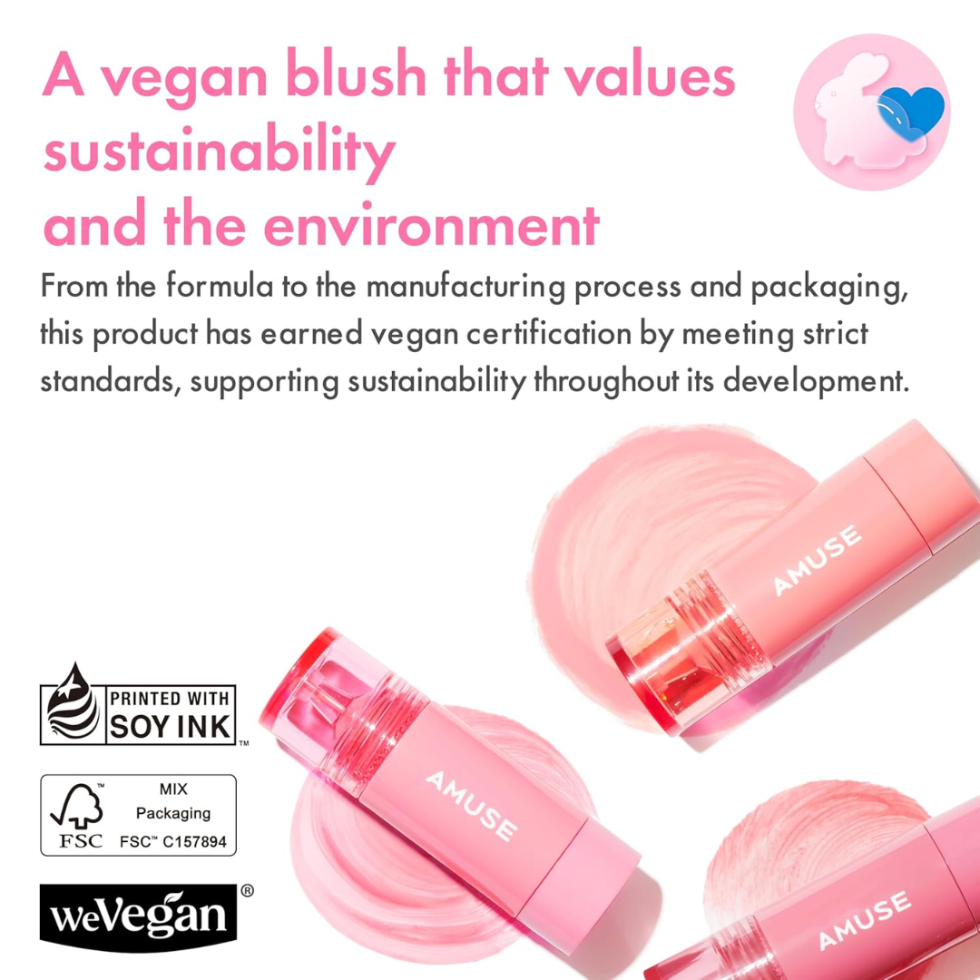 AMUSE Cheek TokTok Liquid Blush - 5.5ml