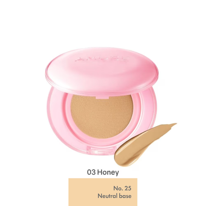 AMUSE Dew Power Cushion Vegan Cushion SPF50+ PA++++