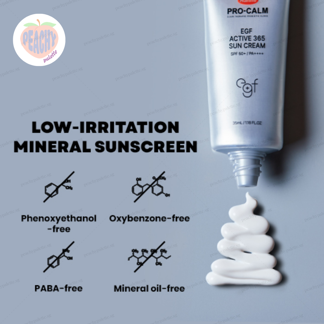 [Hanmi] Pro-Calm EGF Active Vital Repair Cream & EGF Sun Cream - Nourishing Skin Barrier