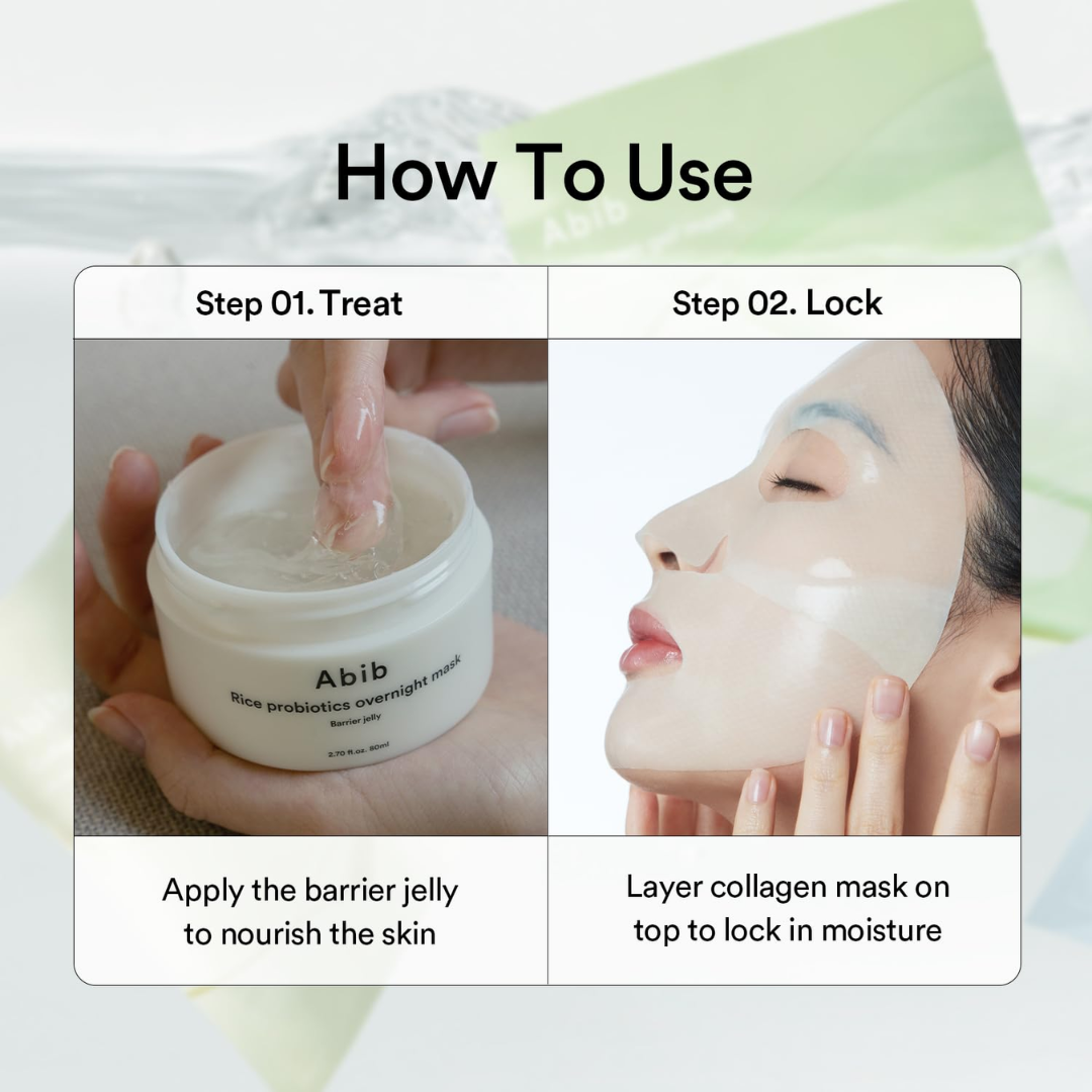 ABIB Collagen Gel Mask Heartleaf Jelly (To Deeply Hydrate & Nourish The Skin) - 10p