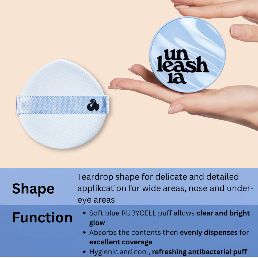 Unleashia Babe Blue Cushion Foundation SPF40 PA++