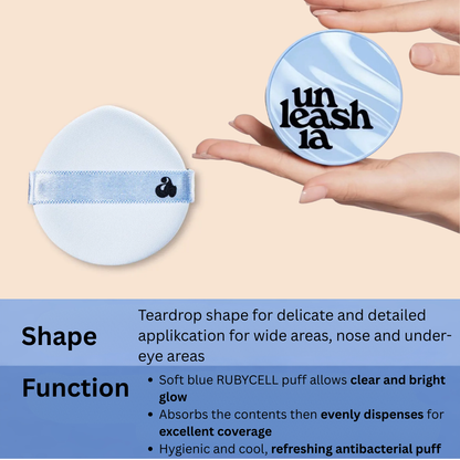 Unleashia Babe Blue Cushion Foundation SPF40 PA++