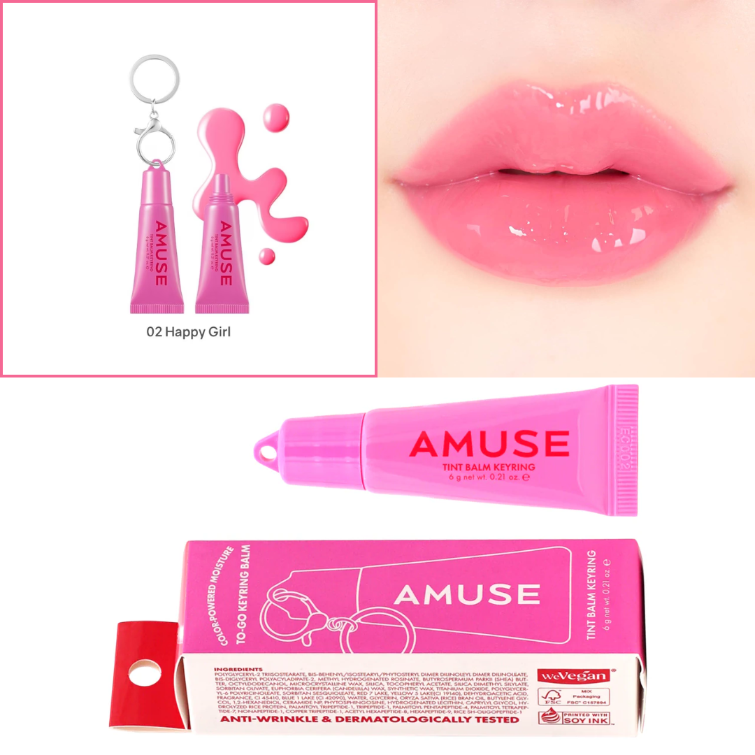 AMUSE Care/Tint Balm Keyring