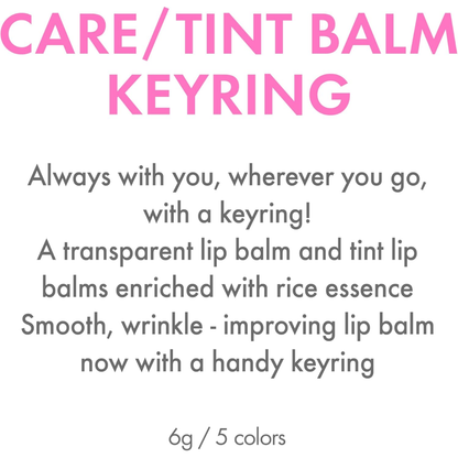 AMUSE Care/Tint Balm Keyring