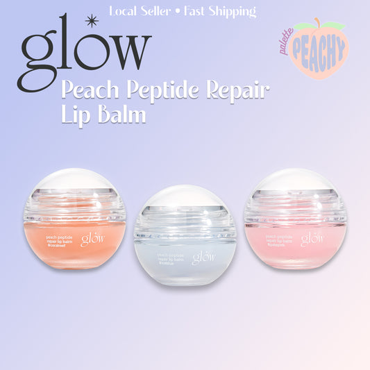 glow Peach Peptide Repair Lip Balm