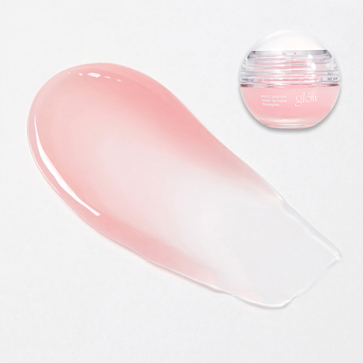 glow Peach Peptide Repair Lip Balm
