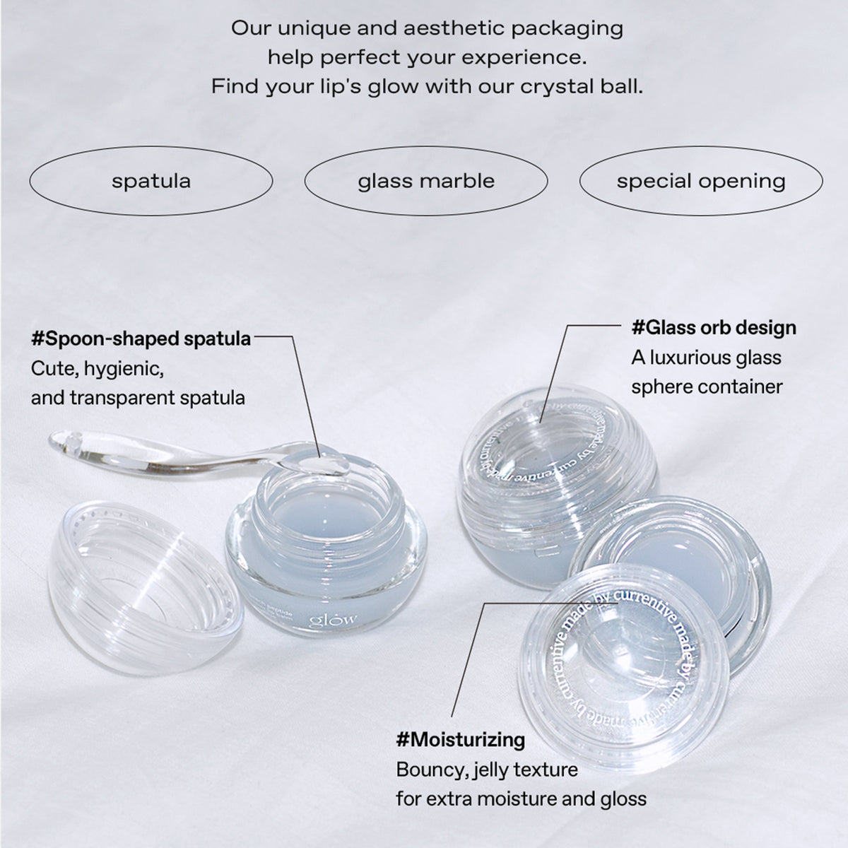 glow Peach Peptide Repair Lip Balm